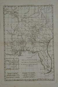 Bonne, Rigobert: Carte de la Louisiane et de la Floride