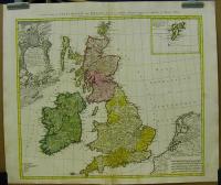 Homann Heredibus: Regnum Magnae Britanniae et Hiberniae Mappa Georgraphica