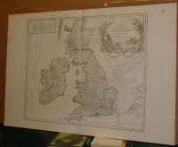 Robert De Vaugondy: Carte des grandes routes d'Angleterre, d'Ecosse, et d'Irlande. Par le Sr. Robert